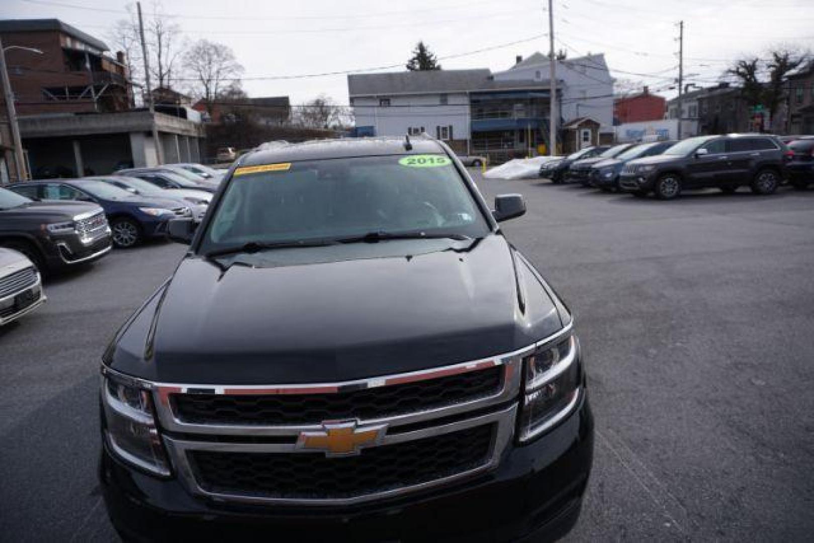 2015 Black /Cocoa/Dune CHEVROLET TAHOE LT (1GNSKBKC3FR) with an EcoTec3 5.3L V-8 gasoline direct injection engine, located at 312 Centre Ave, Schuylkill Haven, PA, 17972, (570) 593-5278, 40.638130, -76.177383- Photo#65