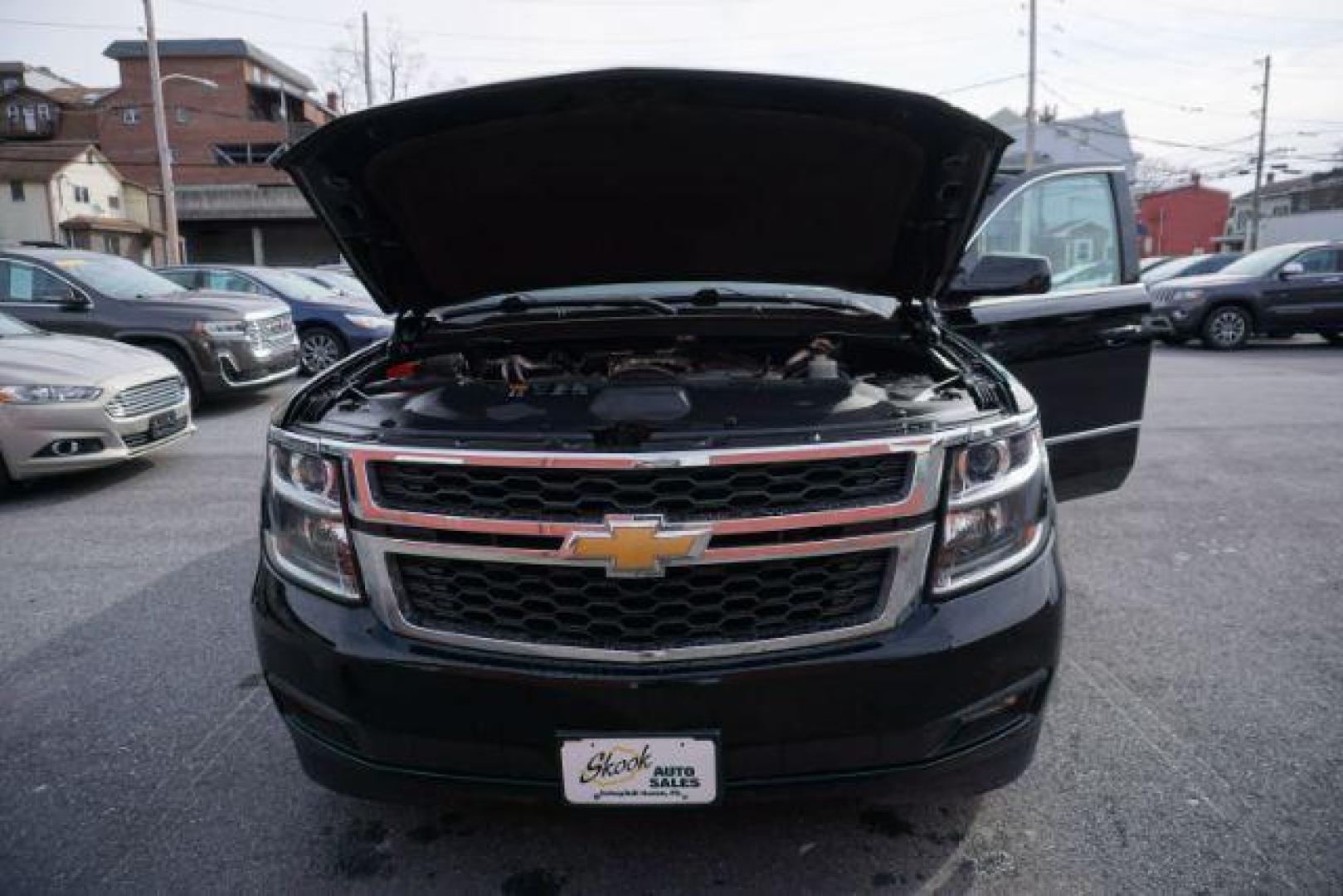 2015 Black /Cocoa/Dune CHEVROLET TAHOE LT (1GNSKBKC3FR) with an EcoTec3 5.3L V-8 gasoline direct injection engine, located at 312 Centre Ave, Schuylkill Haven, PA, 17972, (570) 593-5278, 40.638130, -76.177383- Photo#66