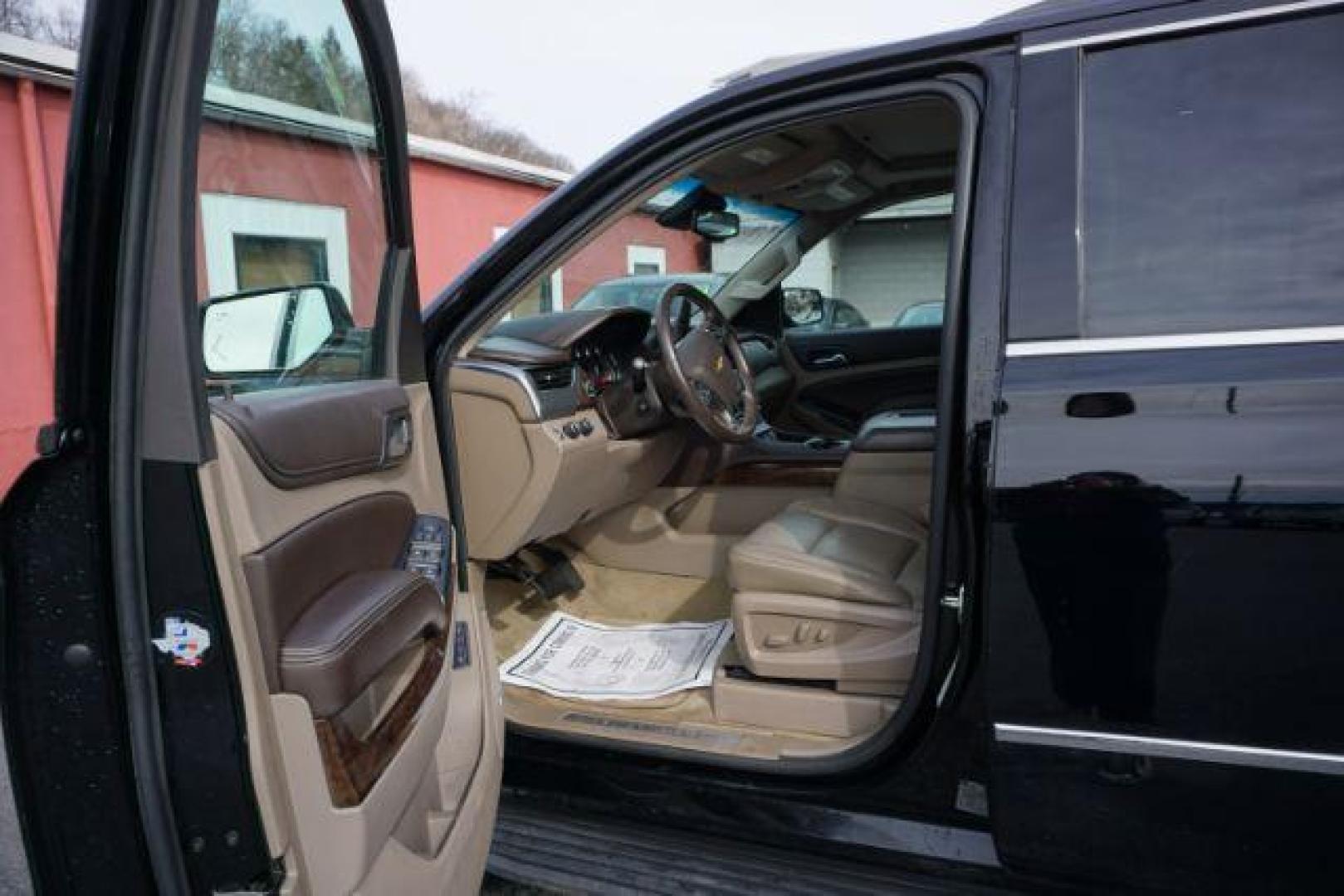 2015 Black /Cocoa/Dune CHEVROLET TAHOE LT (1GNSKBKC3FR) with an EcoTec3 5.3L V-8 gasoline direct injection engine, located at 312 Centre Ave, Schuylkill Haven, PA, 17972, (570) 593-5278, 40.638130, -76.177383- Photo#68