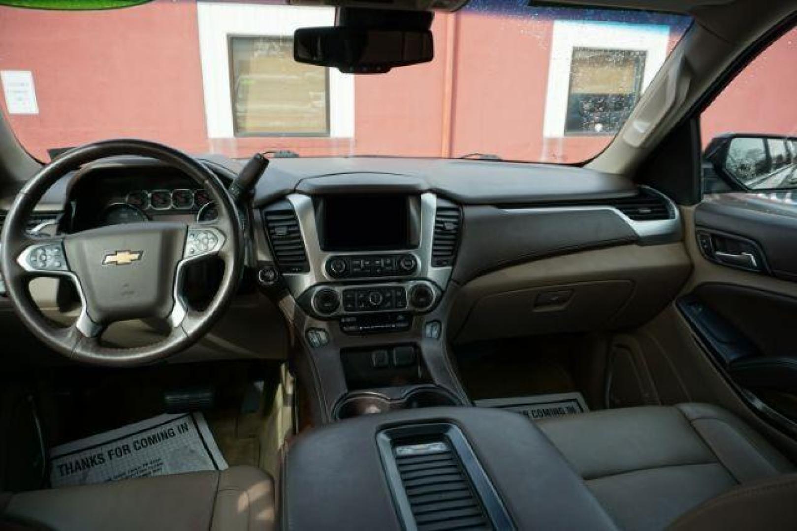 2015 Black /Cocoa/Dune CHEVROLET TAHOE LT (1GNSKBKC3FR) with an EcoTec3 5.3L V-8 gasoline direct injection engine, located at 312 Centre Ave, Schuylkill Haven, PA, 17972, (570) 593-5278, 40.638130, -76.177383- Photo#80