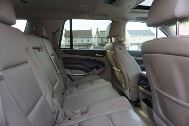2015 Black /Cocoa/Dune Chevrolet Tahoe LT (1GNSKBKC3FR) with an EcoTec3 5.3L V-8 gasoline direct injection engine, located at 312 Centre Ave, Schuylkill Haven, PA, 17972, (570) 593-5278, 40.638130, -76.177383 - Photo#46