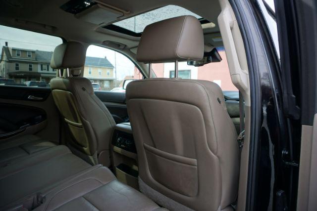 2015 Black /Cocoa/Dune Chevrolet Tahoe LT (1GNSKBKC3FR) with an EcoTec3 5.3L V-8 gasoline direct injection engine, located at 312 Centre Ave, Schuylkill Haven, PA, 17972, (570) 593-5278, 40.638130, -76.177383 - Photo#47