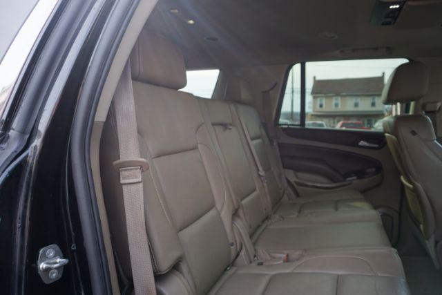 2015 Black /Cocoa/Dune Chevrolet Tahoe LT (1GNSKBKC3FR) with an EcoTec3 5.3L V-8 gasoline direct injection engine, located at 312 Centre Ave, Schuylkill Haven, PA, 17972, (570) 593-5278, 40.638130, -76.177383 - Photo#48