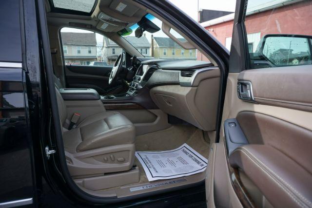 2015 Black /Cocoa/Dune Chevrolet Tahoe LT (1GNSKBKC3FR) with an EcoTec3 5.3L V-8 gasoline direct injection engine, located at 312 Centre Ave, Schuylkill Haven, PA, 17972, (570) 593-5278, 40.638130, -76.177383 - Photo#50