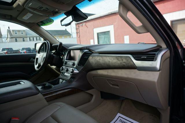 2015 Black /Cocoa/Dune Chevrolet Tahoe LT (1GNSKBKC3FR) with an EcoTec3 5.3L V-8 gasoline direct injection engine, located at 312 Centre Ave, Schuylkill Haven, PA, 17972, (570) 593-5278, 40.638130, -76.177383 - Photo#53