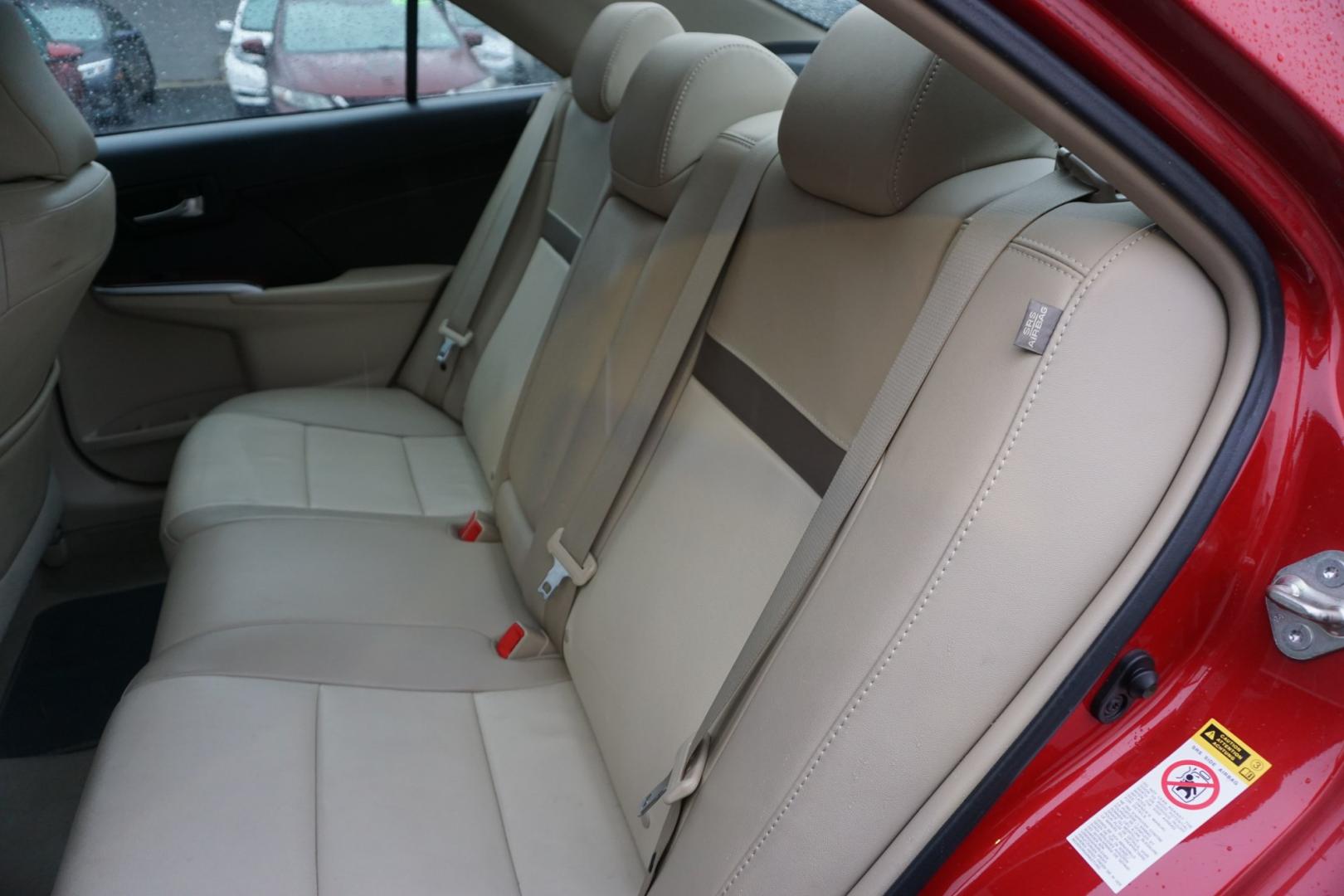 2014 Barcelona Red Metallic /Black/Ash 2-Tone TOYOTA CAMRY XLE (4T1BK1FK2EU) with an 3.5L V-6 DOHC engine, located at 312 Centre Ave, Schuylkill Haven, PA, 17972, (570) 593-5278, 40.638130, -76.177383- Photo#38