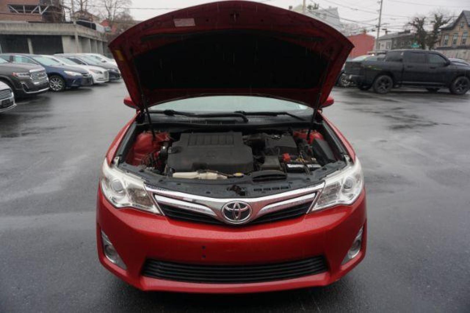 2014 Barcelona Red Metallic /Black/Ash 2-Tone TOYOTA CAMRY XLE (4T1BK1FK2EU) with an 3.5L V-6 DOHC engine, located at 312 Centre Ave, Schuylkill Haven, PA, 17972, (570) 593-5278, 40.638130, -76.177383- Photo#65
