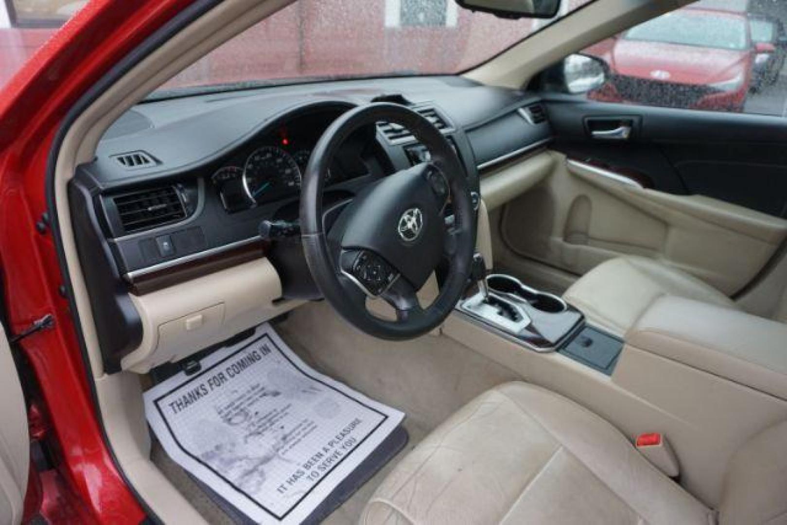 2014 Barcelona Red Metallic /Black/Ash 2-Tone TOYOTA CAMRY XLE (4T1BK1FK2EU) with an 3.5L V-6 DOHC engine, located at 312 Centre Ave, Schuylkill Haven, PA, 17972, (570) 593-5278, 40.638130, -76.177383- Photo#70