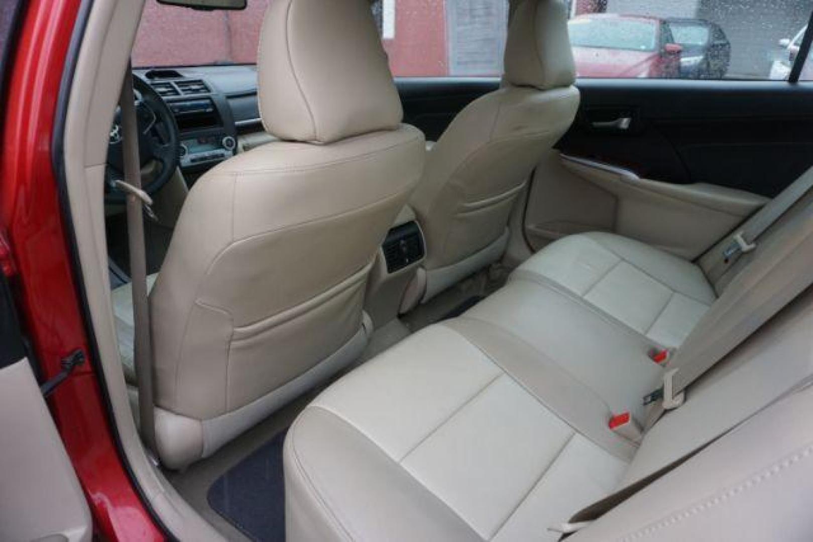 2014 Barcelona Red Metallic /Black/Ash 2-Tone TOYOTA CAMRY XLE (4T1BK1FK2EU) with an 3.5L V-6 DOHC engine, located at 312 Centre Ave, Schuylkill Haven, PA, 17972, (570) 593-5278, 40.638130, -76.177383- Photo#77