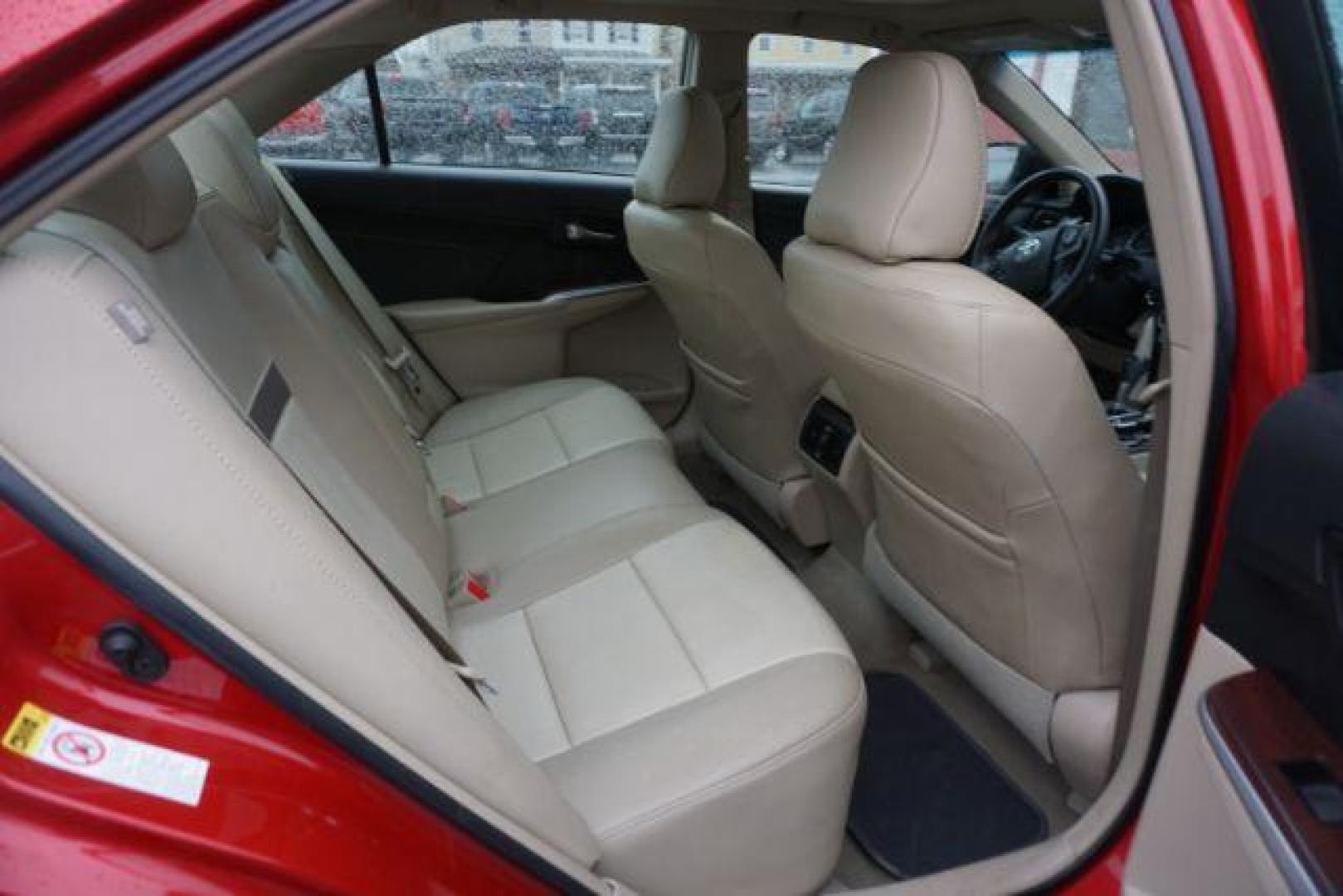 2014 Barcelona Red Metallic /Black/Ash 2-Tone TOYOTA CAMRY XLE (4T1BK1FK2EU) with an 3.5L V-6 DOHC engine, located at 312 Centre Ave, Schuylkill Haven, PA, 17972, (570) 593-5278, 40.638130, -76.177383- Photo#83