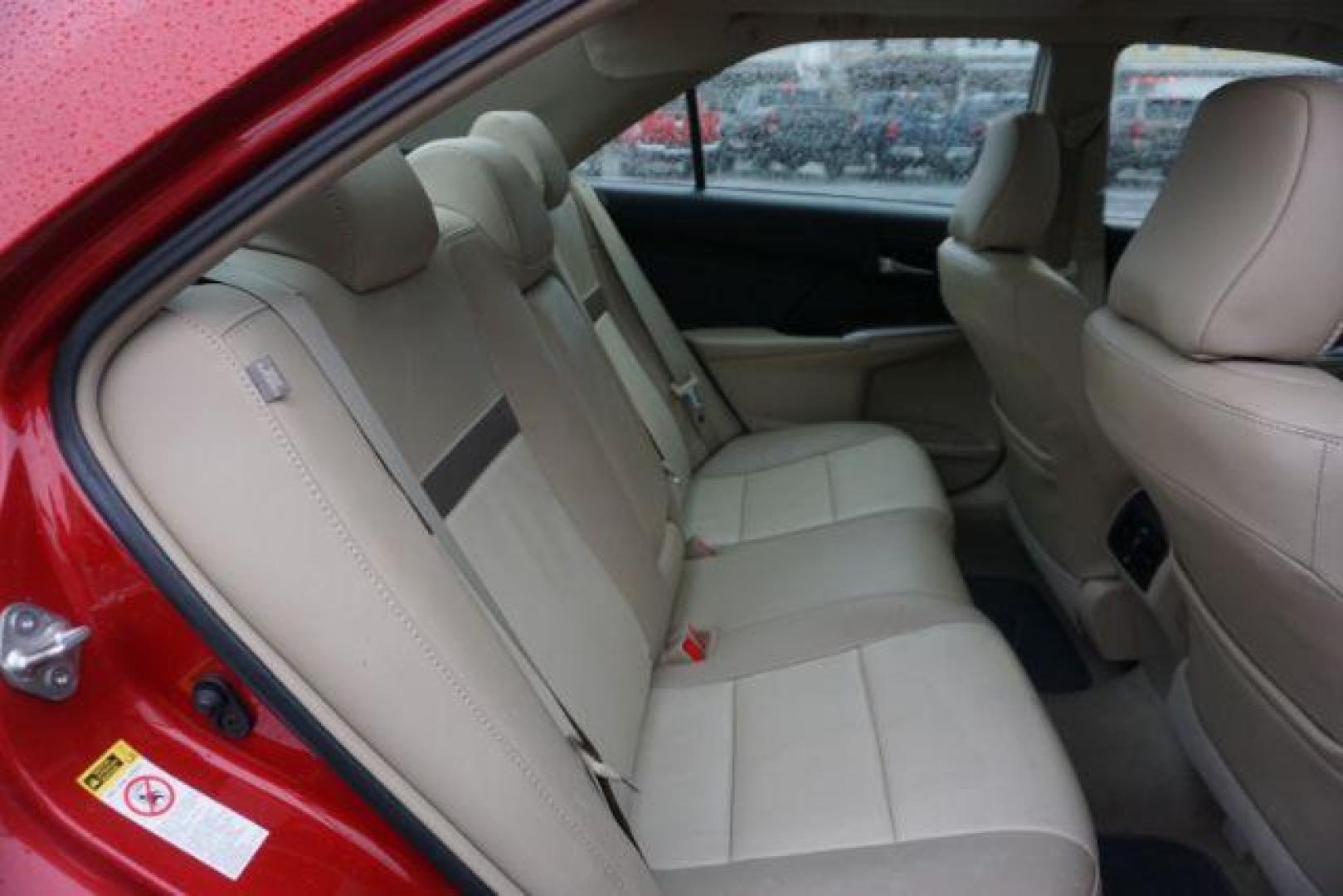2014 Barcelona Red Metallic /Black/Ash 2-Tone TOYOTA CAMRY XLE (4T1BK1FK2EU) with an 3.5L V-6 DOHC engine, located at 312 Centre Ave, Schuylkill Haven, PA, 17972, (570) 593-5278, 40.638130, -76.177383- Photo#85