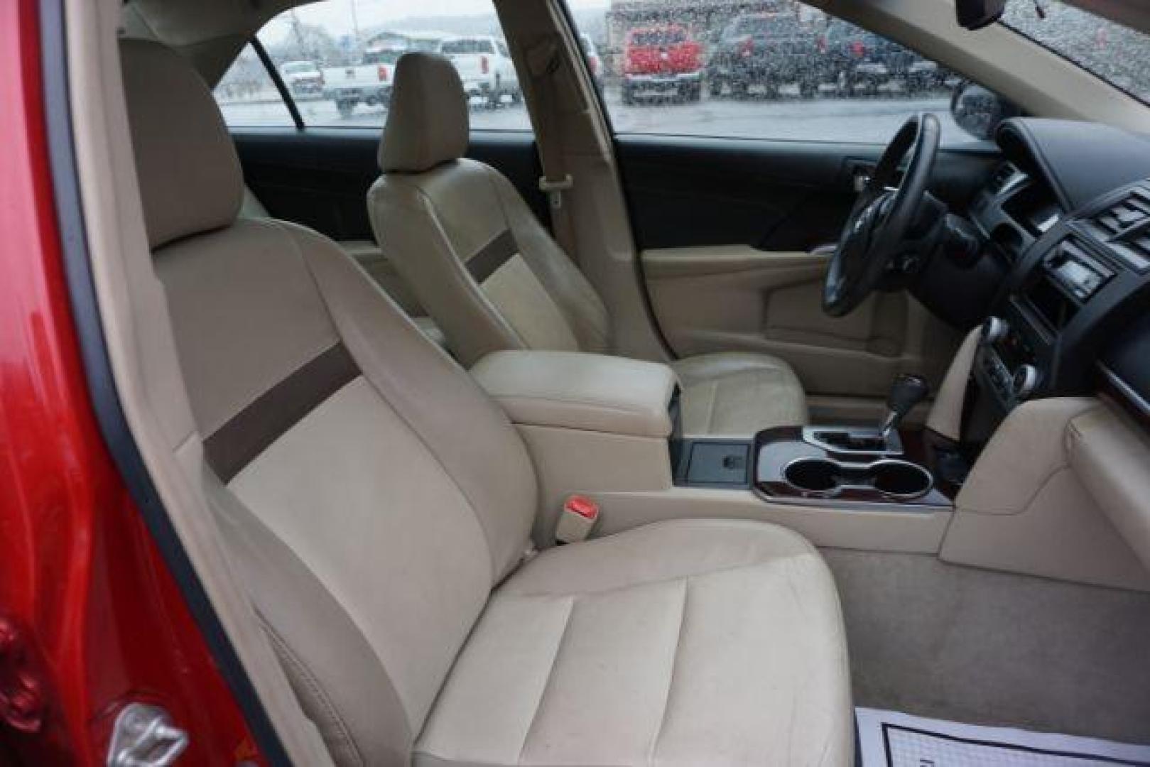 2014 Barcelona Red Metallic /Black/Ash 2-Tone TOYOTA CAMRY XLE (4T1BK1FK2EU) with an 3.5L V-6 DOHC engine, located at 312 Centre Ave, Schuylkill Haven, PA, 17972, (570) 593-5278, 40.638130, -76.177383- Photo#88