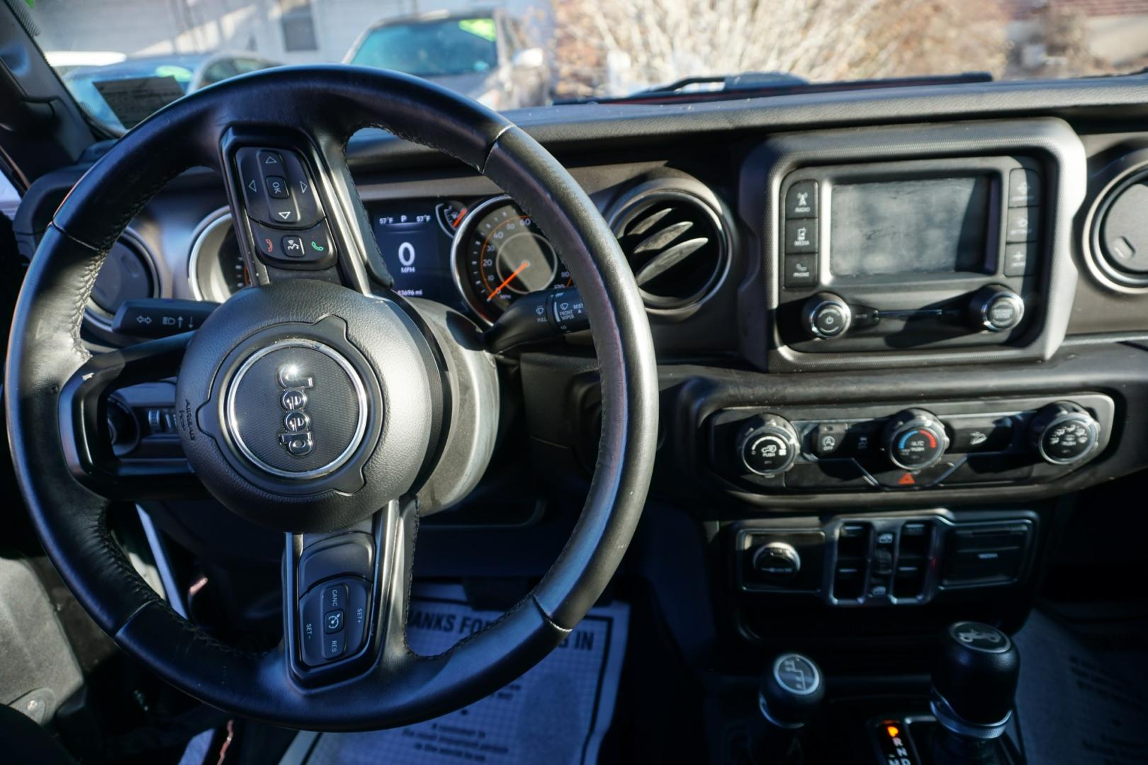 2018 BLACK CLEARCOAT JEEP WRANGLER UNLIMITED SPORT S (1C4HJXDG3JW) with an 3.6L V6 F DOHC 24V engine, AUTOMATIC transmission, located at 312 Centre Ave, Schuylkill Haven, PA, 17972, (570) 593-5278, 40.638130, -76.177383- Photo#32