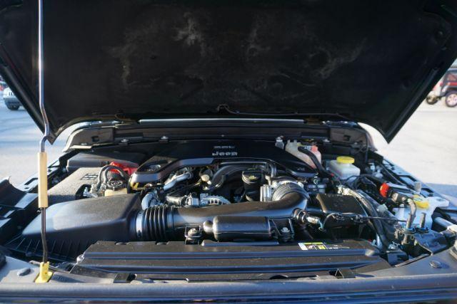 2018 Black Clearcoat /Black Jeep Wrangler Unlimited Sport S 4x4 (1C4HJXDG3JW) , located at 312 Centre Ave, Schuylkill Haven, PA, 17972, (570) 593-5278, 40.638130, -76.177383 - Photo#25