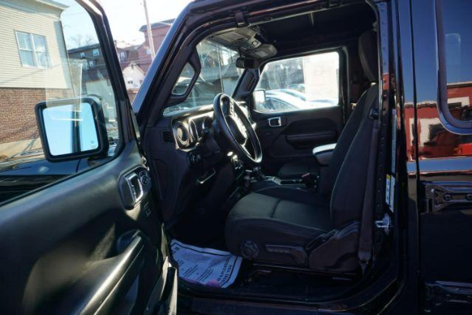 2018 BLACK CLEARCOAT JEEP WRANGLER UNLIMITED SPORT S (1C4HJXDG3JW) with an 3.6L V6 F DOHC 24V engine, AUTOMATIC transmission, located at 312 Centre Ave, Schuylkill Haven, PA, 17972, (570) 593-5278, 40.638130, -76.177383- Photo#66