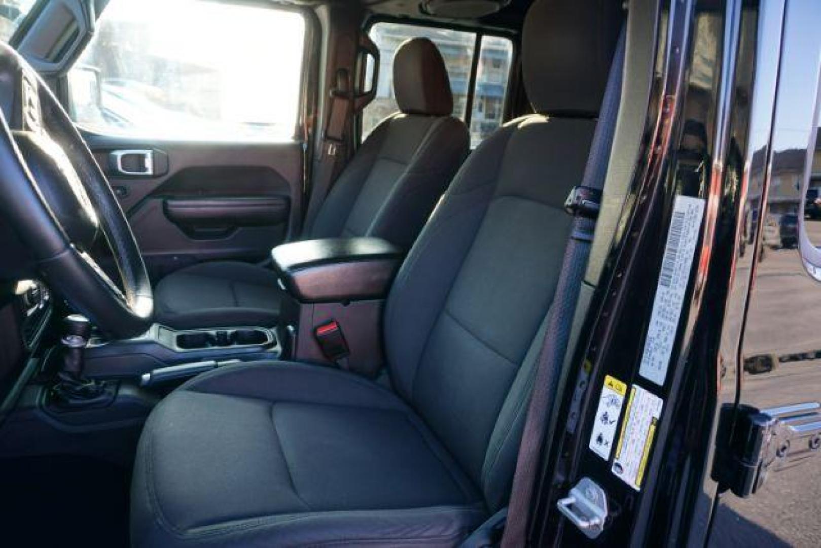 2018 BLACK CLEARCOAT JEEP WRANGLER UNLIMITED SPORT S (1C4HJXDG3JW) with an 3.6L V6 F DOHC 24V engine, AUTOMATIC transmission, located at 312 Centre Ave, Schuylkill Haven, PA, 17972, (570) 593-5278, 40.638130, -76.177383- Photo#69