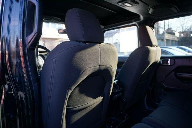 2018 Black Clearcoat /Black Jeep Wrangler Unlimited Sport S 4x4 (1C4HJXDG3JW) , located at 312 Centre Ave, Schuylkill Haven, PA, 17972, (570) 593-5278, 40.638130, -76.177383 - Photo#36