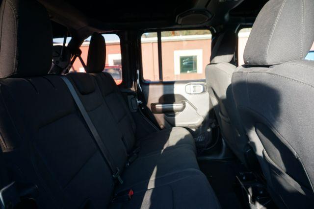 2018 Black Clearcoat /Black Jeep Wrangler Unlimited Sport S 4x4 (1C4HJXDG3JW) , located at 312 Centre Ave, Schuylkill Haven, PA, 17972, (570) 593-5278, 40.638130, -76.177383 - Photo#39