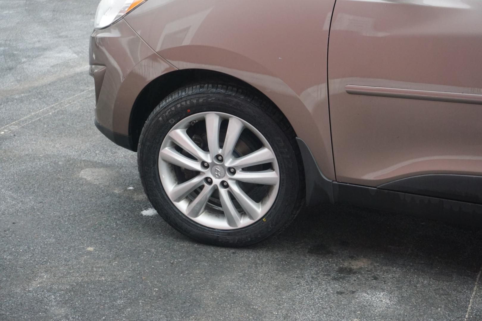 2010 Chai Bronze Metallic HYUNDAI TUCSON LIMITED (KM8JUCAC1AU) with an 2.4L L4 DOHC 16V engine, 6-Speed Automatic transmission, located at 312 Centre Ave, Schuylkill Haven, PA, 17972, (570) 593-5278, 40.638130, -76.177383 - Photo#3