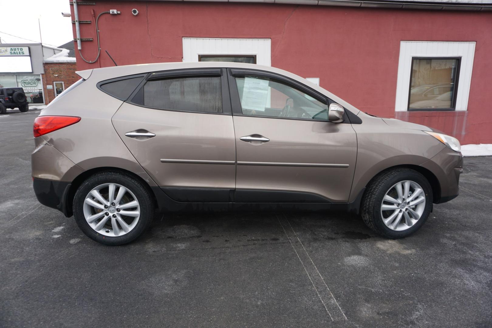 2010 Chai Bronze Metallic HYUNDAI TUCSON LIMITED (KM8JUCAC1AU) with an 2.4L L4 DOHC 16V engine, 6-Speed Automatic transmission, located at 312 Centre Ave, Schuylkill Haven, PA, 17972, (570) 593-5278, 40.638130, -76.177383 - Photo#14