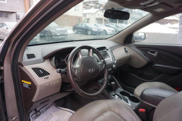 2010 Chai Bronze Metallic Hyundai Tucson Limited 4WD (KM8JUCAC1AU) with an 2.4L L4 DOHC 16V engine, 6-Speed Automatic transmission, located at 312 Centre Ave, Schuylkill Haven, PA, 17972, (570) 593-5278, 40.638130, -76.177383 - Photo#29