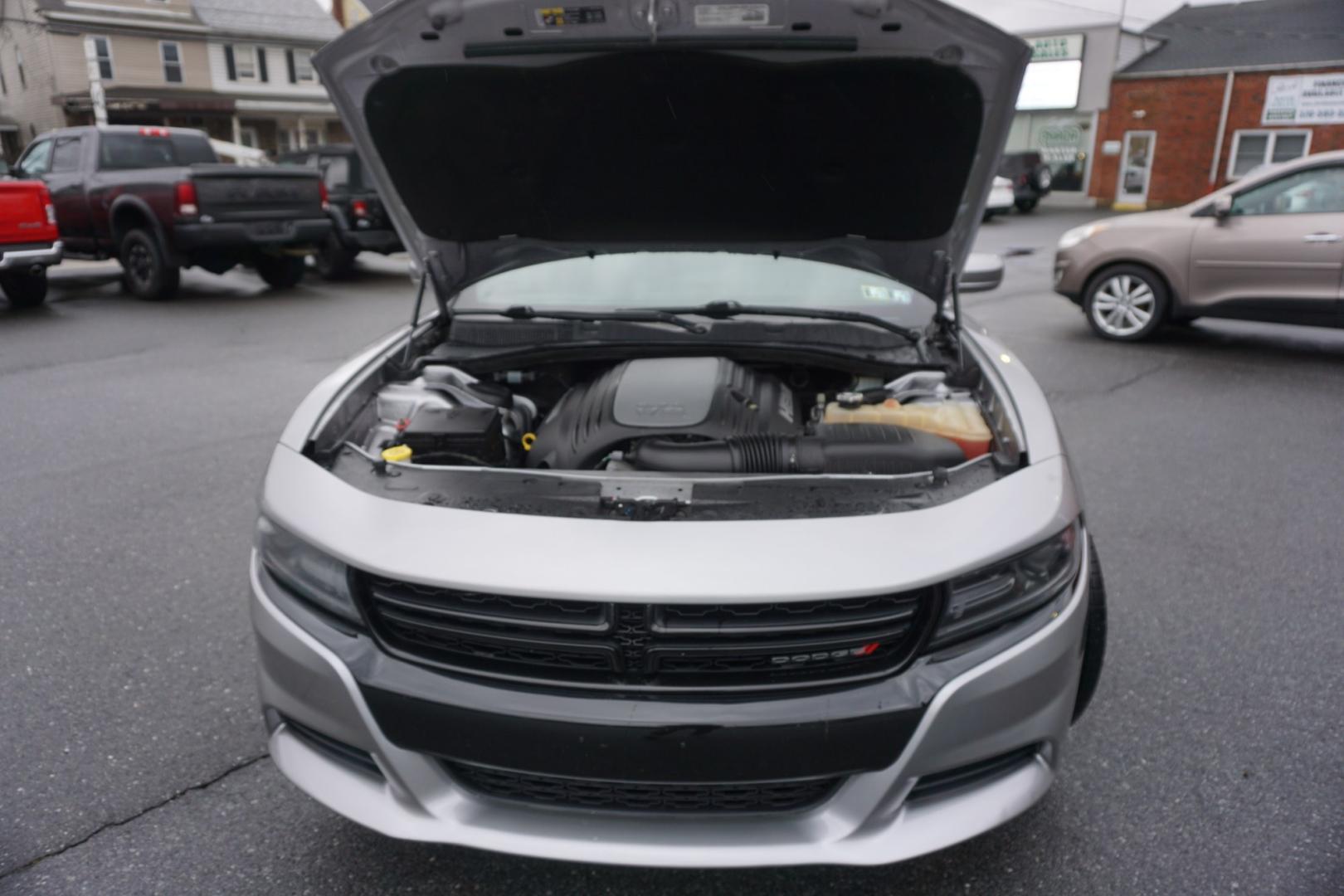 2018 Maximum Steel Metallic Clearcoat /Black DODGE CHARGER R/T (2C3CDXCT2JH) with an HEMI 5.7L V-8 regular unleaded engine, located at 312 Centre Ave, Schuylkill Haven, PA, 17972, (570) 593-5278, 40.638130, -76.177383 - Photo#3