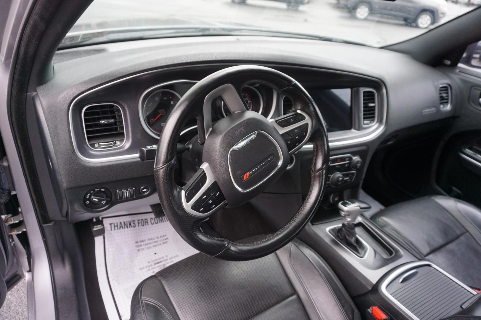 2018 Maximum Steel Metallic Clearcoat /Black DODGE CHARGER R/T (2C3CDXCT2JH) with an HEMI 5.7L V-8 regular unleaded engine, located at 312 Centre Ave, Schuylkill Haven, PA, 17972, (570) 593-5278, 40.638130, -76.177383 - Photo#20