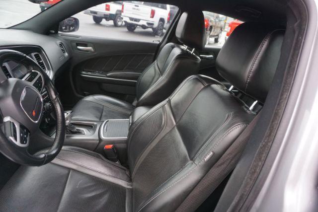 2018 Maximum Steel Metallic Clearcoat /Black Dodge Charger R/T RWD (2C3CDXCT2JH) with an HEMI 5.7L V-8 regular unleaded engine, located at 312 Centre Ave, Schuylkill Haven, PA, 17972, (570) 593-5278, 40.638130, -76.177383 - Photo#19
