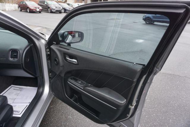 2018 Maximum Steel Metallic Clearcoat /Black Dodge Charger R/T RWD (2C3CDXCT2JH) with an HEMI 5.7L V-8 regular unleaded engine, located at 312 Centre Ave, Schuylkill Haven, PA, 17972, (570) 593-5278, 40.638130, -76.177383 - Photo#39