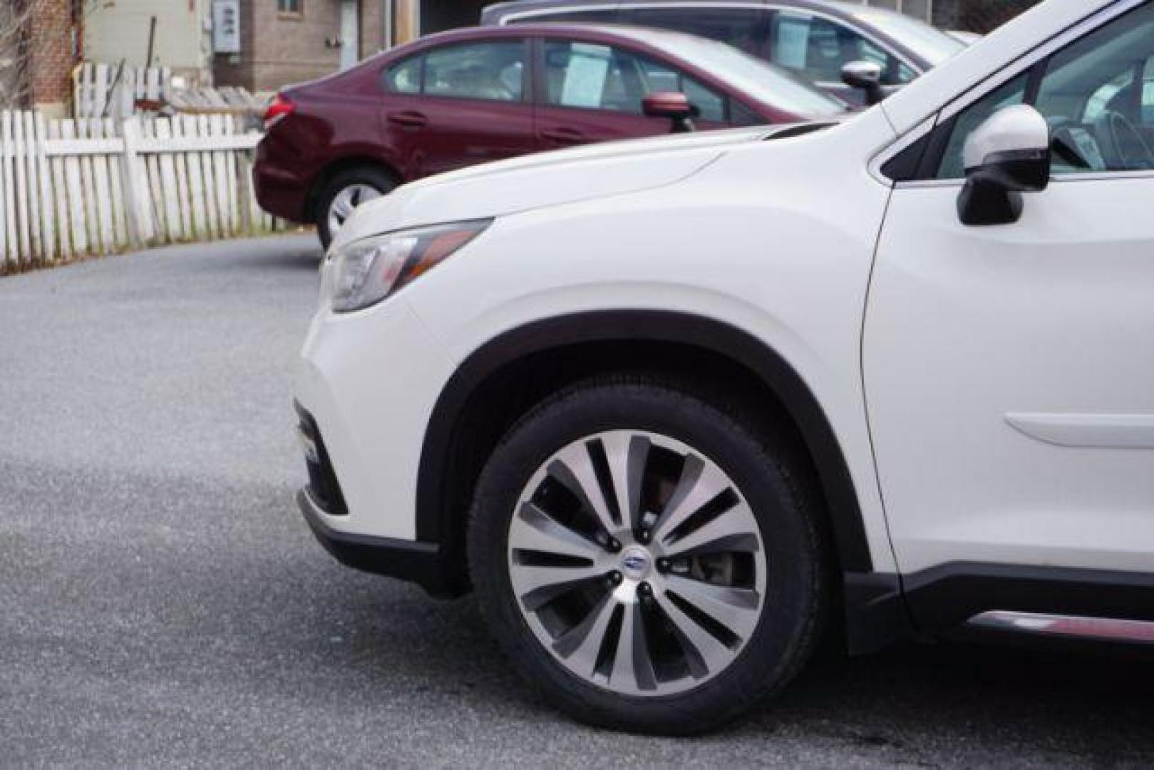 2020 Crystal White Pearl /Slate Black Subaru Ascent Limited (4S4WMAPD6L3) with an 2.4L H-4 gasoline direct injection engine, located at 312 Centre Ave, Schuylkill Haven, PA, 17972, (570) 593-5278, 40.638130, -76.177383 - Photo#2