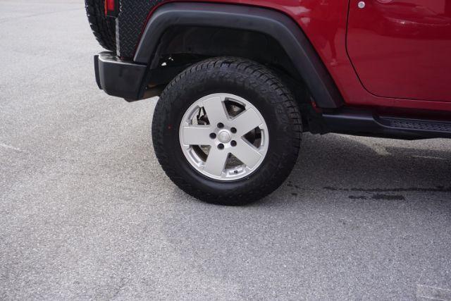 2013 Flame Red Clearcoat /Black Jeep Wrangler Sport (1C4AJWAG3DL) with an 3.6L V-6 DOHC engine, located at 312 Centre Ave, Schuylkill Haven, PA, 17972, (570) 593-5278, 40.638130, -76.177383 - Photo#15