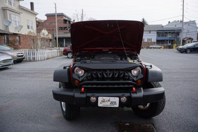 2013 Flame Red Clearcoat /Black Jeep Wrangler Sport (1C4AJWAG3DL) with an 3.6L V-6 DOHC engine, located at 312 Centre Ave, Schuylkill Haven, PA, 17972, (570) 593-5278, 40.638130, -76.177383 - Photo#21