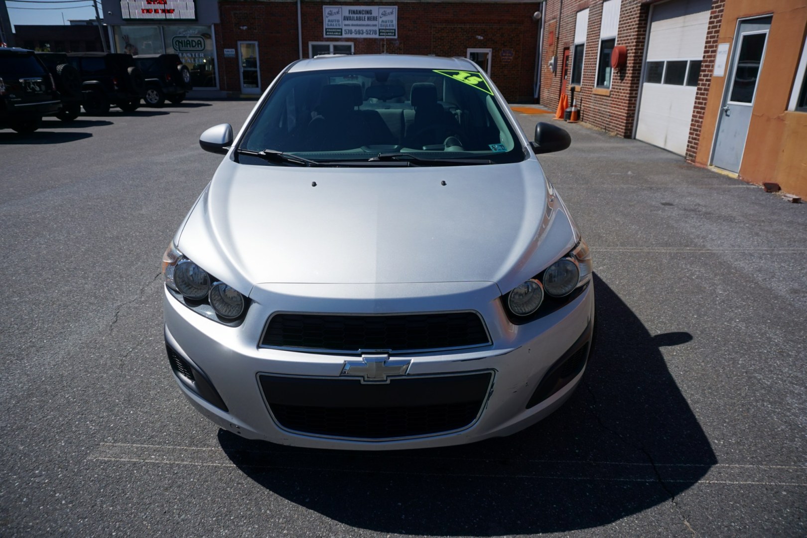 2015 CHEVROLET SONIC LS (1G1JA5SG2F4) , located at 312 Centre Ave, Schuylkill Haven, PA, 17972, (570) 593-5278, 40.638130, -76.177383 - Photo#1