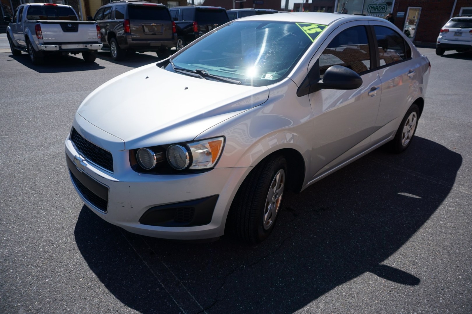 2015 CHEVROLET SONIC LS (1G1JA5SG2F4) , located at 312 Centre Ave, Schuylkill Haven, PA, 17972, (570) 593-5278, 40.638130, -76.177383 - Photo#2