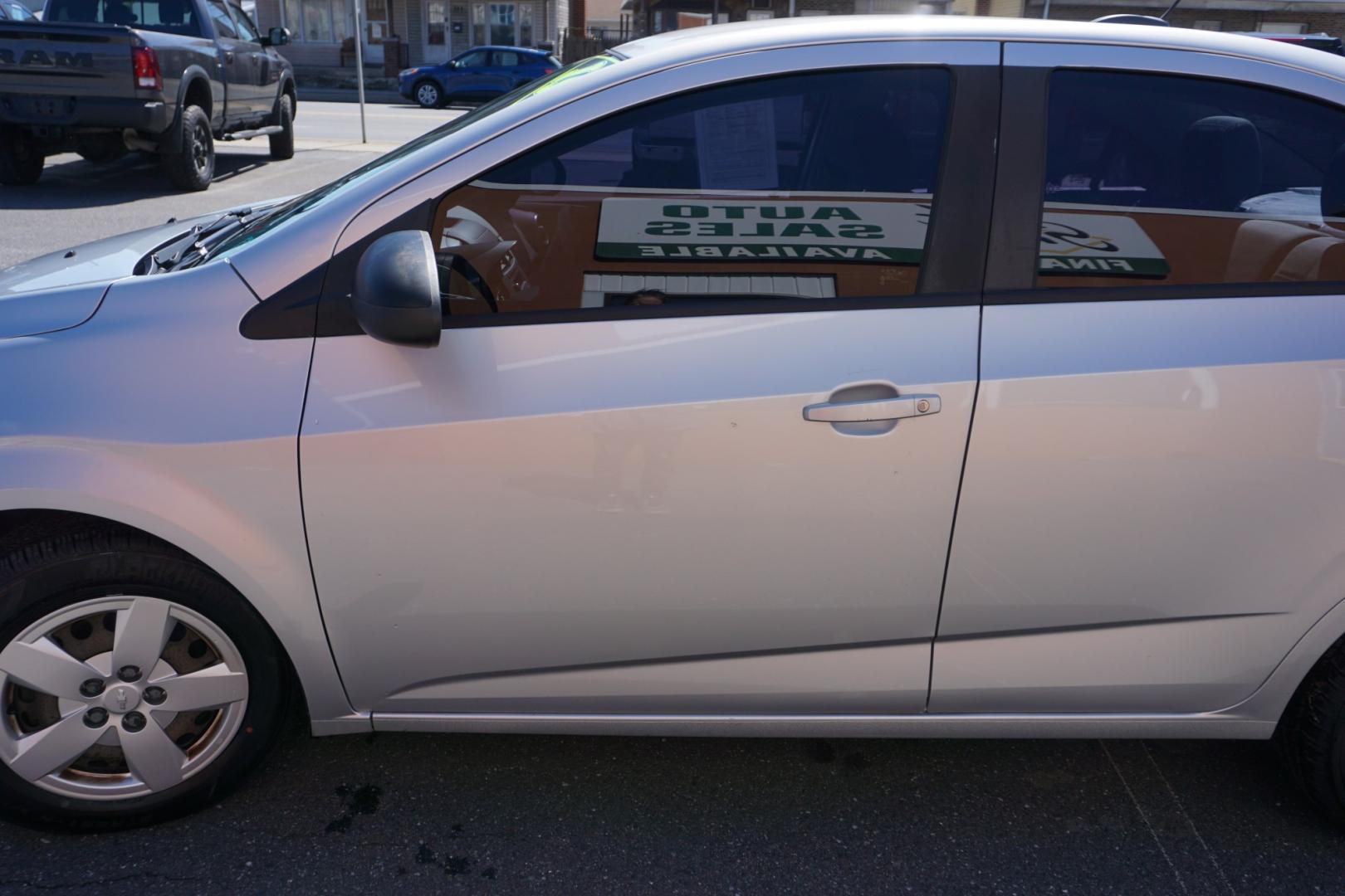 2015 CHEVROLET SONIC LS (1G1JA5SG2F4) , located at 312 Centre Ave, Schuylkill Haven, PA, 17972, (570) 593-5278, 40.638130, -76.177383 - Photo#4