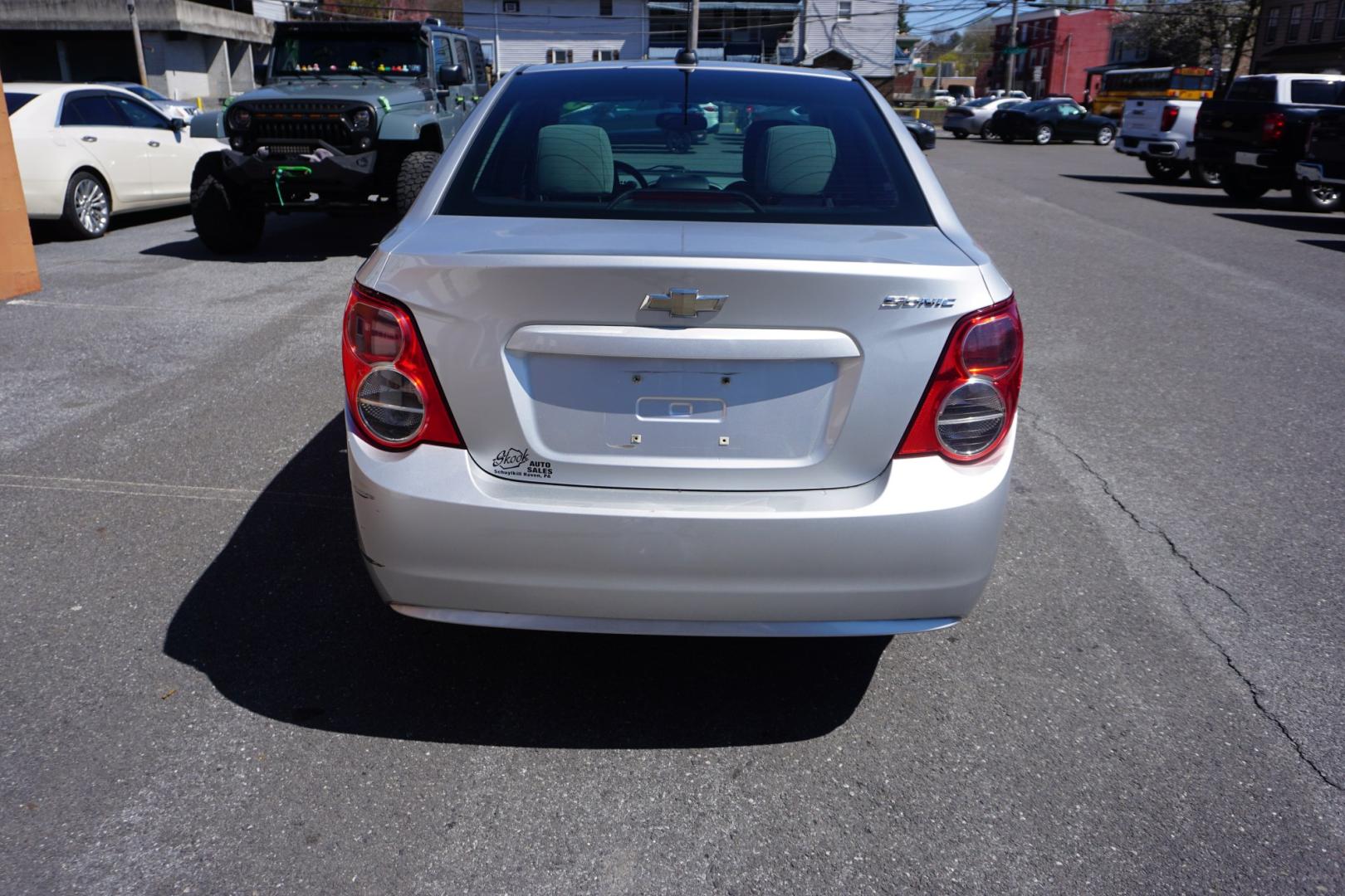 2015 CHEVROLET SONIC LS (1G1JA5SG2F4) , located at 312 Centre Ave, Schuylkill Haven, PA, 17972, (570) 593-5278, 40.638130, -76.177383 - Photo#8