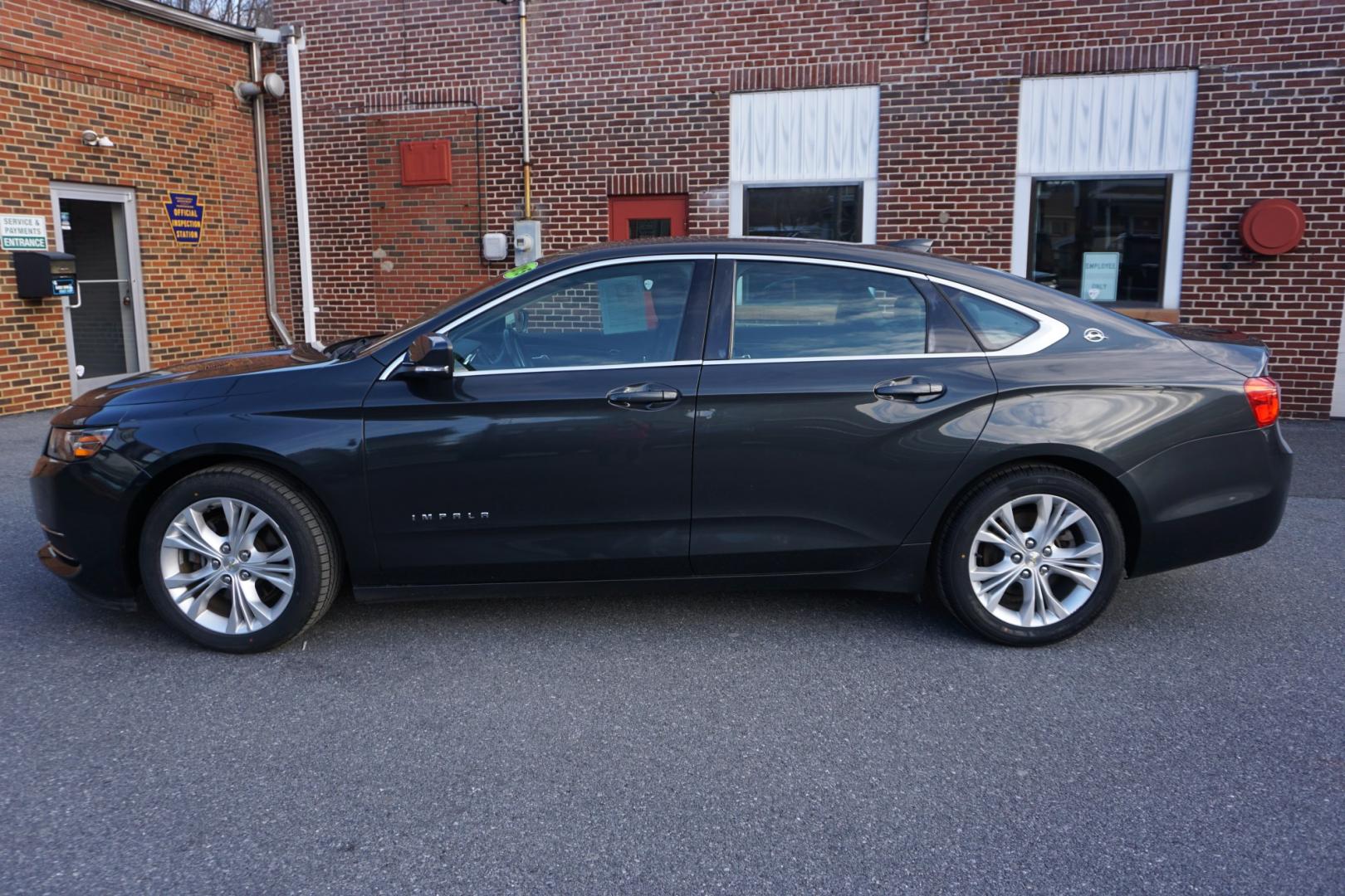 2015 Ashen Gray Metallic /Jet Black CHEVROLET IMPALA LT (2G1115SL2F9) with an ECOTEC 2.5L I-4 gasoline direct injection engine, located at 312 Centre Ave, Schuylkill Haven, PA, 17972, (570) 593-5278, 40.638130, -76.177383 - Photo#0