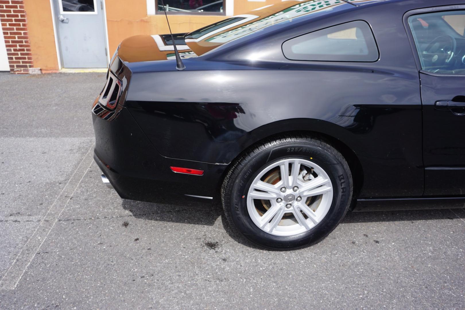 2014 Black /Charcoal Black FORD MUSTANG V6 (1ZVBP8AM1E5) with an 3.7L V-6 DOHC engine, located at 312 Centre Ave, Schuylkill Haven, PA, 17972, (570) 593-5278, 40.638130, -76.177383- Photo#11