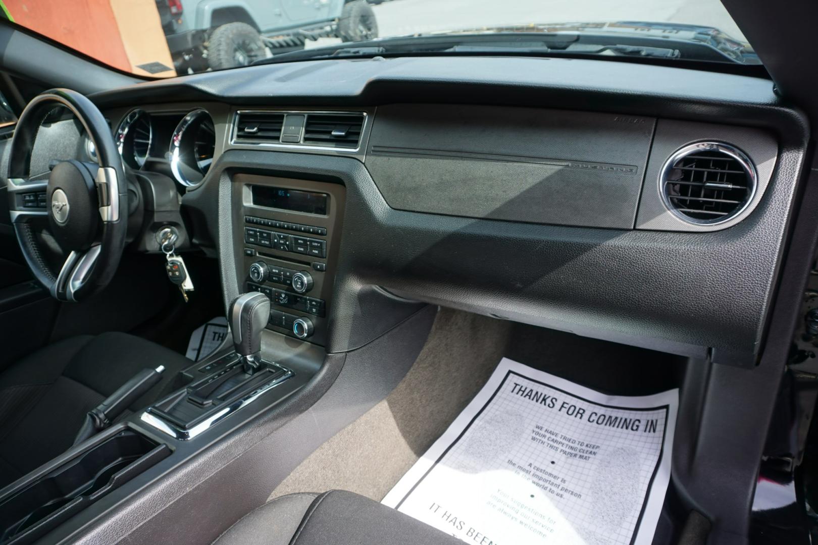 2014 Black /Charcoal Black FORD MUSTANG V6 (1ZVBP8AM1E5) with an 3.7L V-6 DOHC engine, located at 312 Centre Ave, Schuylkill Haven, PA, 17972, (570) 593-5278, 40.638130, -76.177383- Photo#24