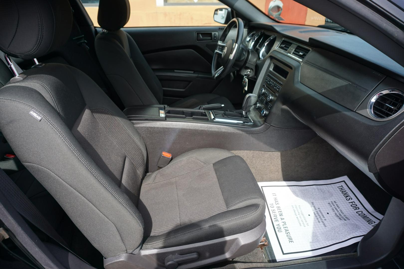 2014 Black /Charcoal Black FORD MUSTANG V6 (1ZVBP8AM1E5) with an 3.7L V-6 DOHC engine, located at 312 Centre Ave, Schuylkill Haven, PA, 17972, (570) 593-5278, 40.638130, -76.177383- Photo#27