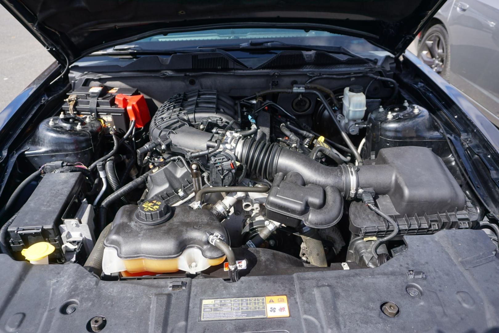 2014 Black /Charcoal Black FORD MUSTANG V6 (1ZVBP8AM1E5) with an 3.7L V-6 DOHC engine, located at 312 Centre Ave, Schuylkill Haven, PA, 17972, (570) 593-5278, 40.638130, -76.177383- Photo#32