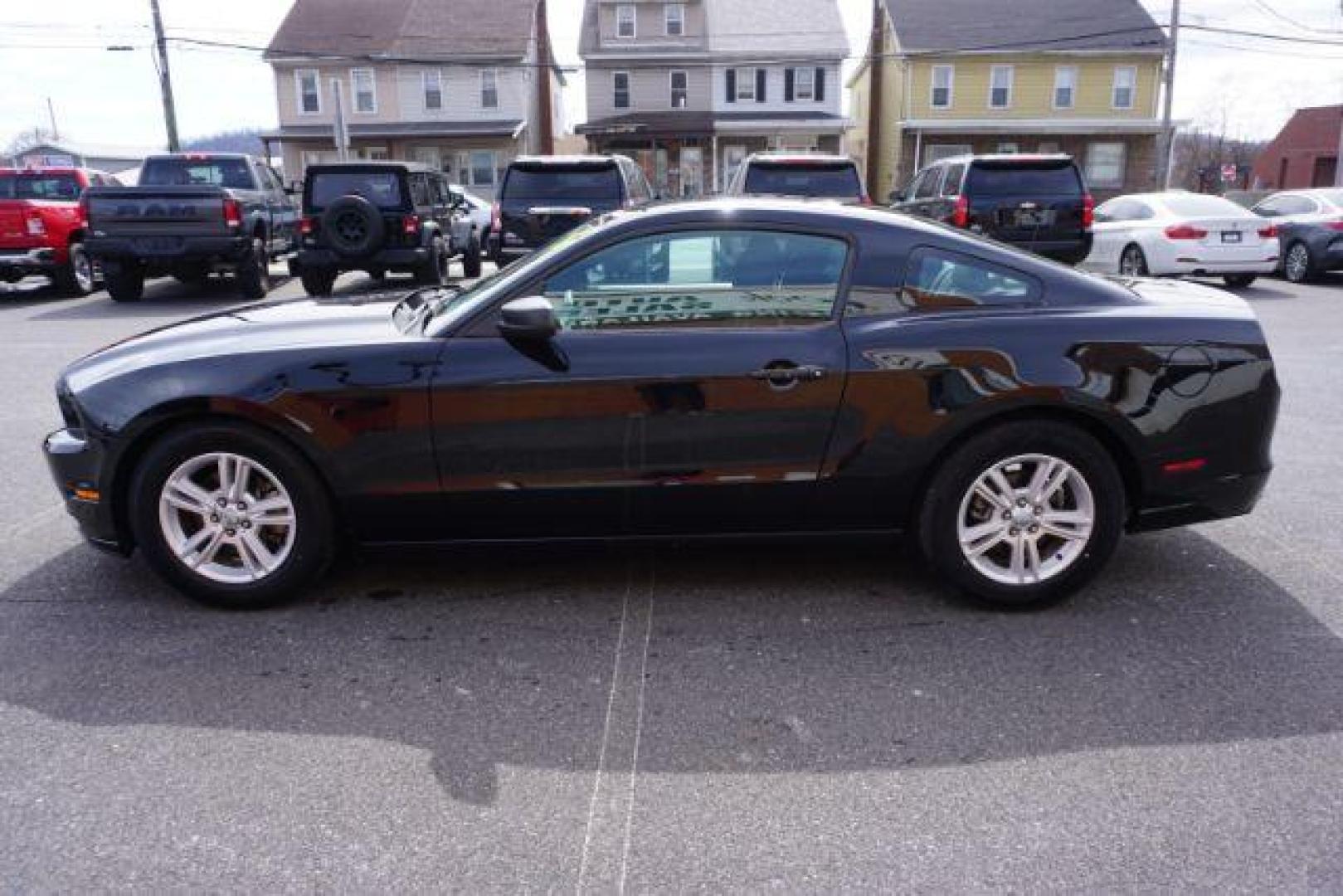 2014 Black /Charcoal Black FORD MUSTANG V6 (1ZVBP8AM1E5) with an 3.7L V-6 DOHC engine, located at 312 Centre Ave, Schuylkill Haven, PA, 17972, (570) 593-5278, 40.638130, -76.177383- Photo#33