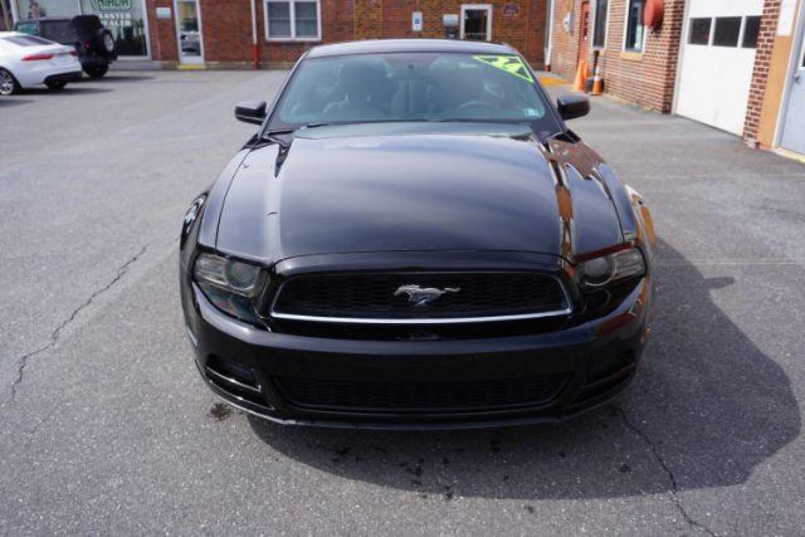 2014 Black /Charcoal Black FORD MUSTANG V6 (1ZVBP8AM1E5) with an 3.7L V-6 DOHC engine, located at 312 Centre Ave, Schuylkill Haven, PA, 17972, (570) 593-5278, 40.638130, -76.177383- Photo#34