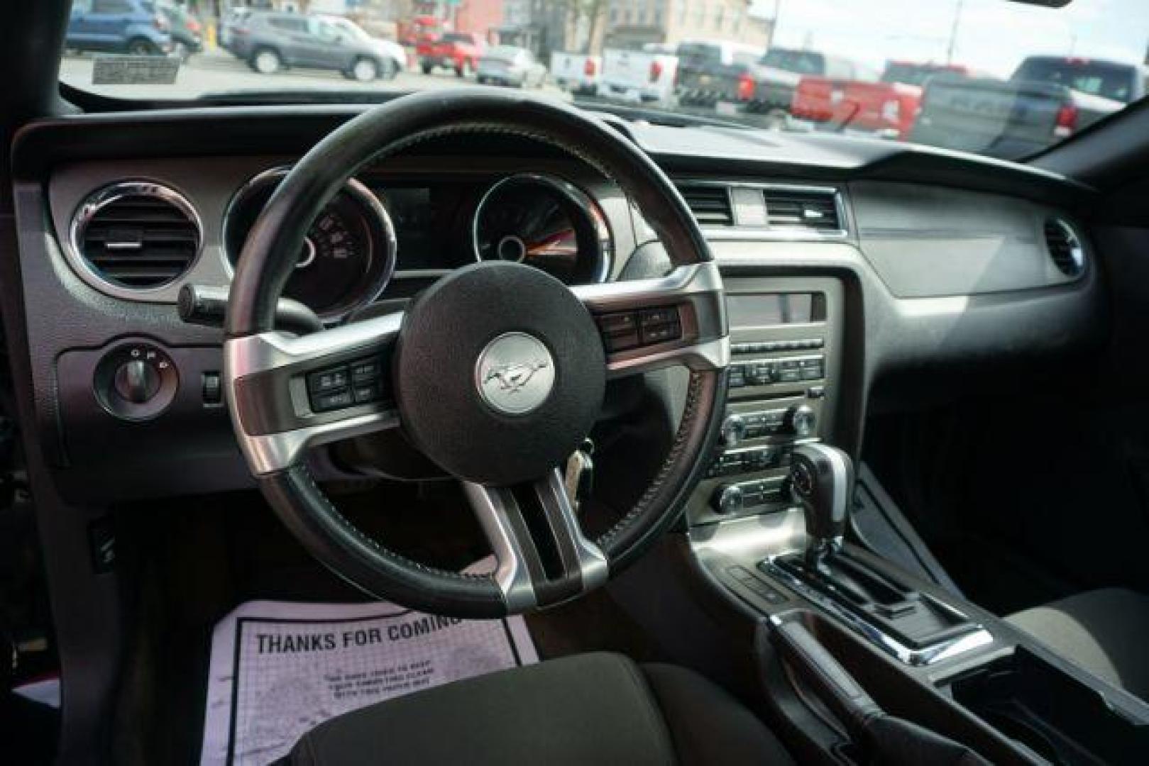 2014 Black /Charcoal Black FORD MUSTANG V6 (1ZVBP8AM1E5) with an 3.7L V-6 DOHC engine, located at 312 Centre Ave, Schuylkill Haven, PA, 17972, (570) 593-5278, 40.638130, -76.177383- Photo#54