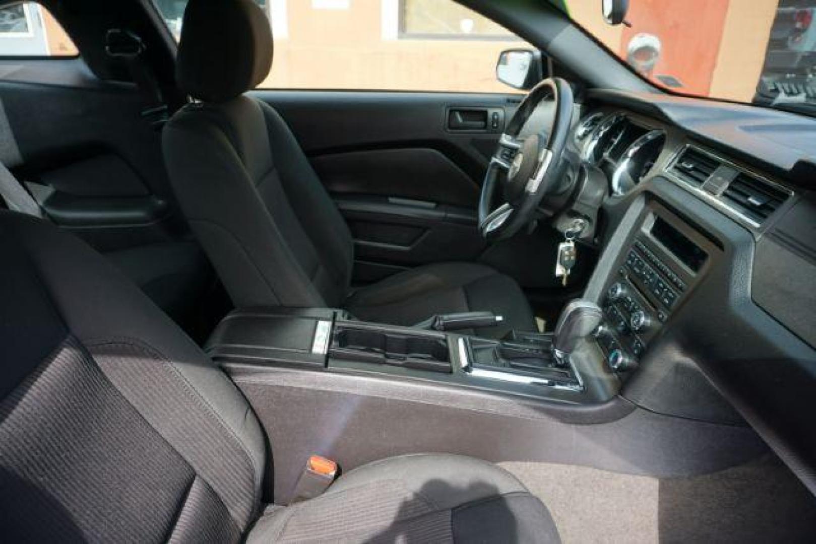 2014 Black /Charcoal Black FORD MUSTANG V6 (1ZVBP8AM1E5) with an 3.7L V-6 DOHC engine, located at 312 Centre Ave, Schuylkill Haven, PA, 17972, (570) 593-5278, 40.638130, -76.177383- Photo#58