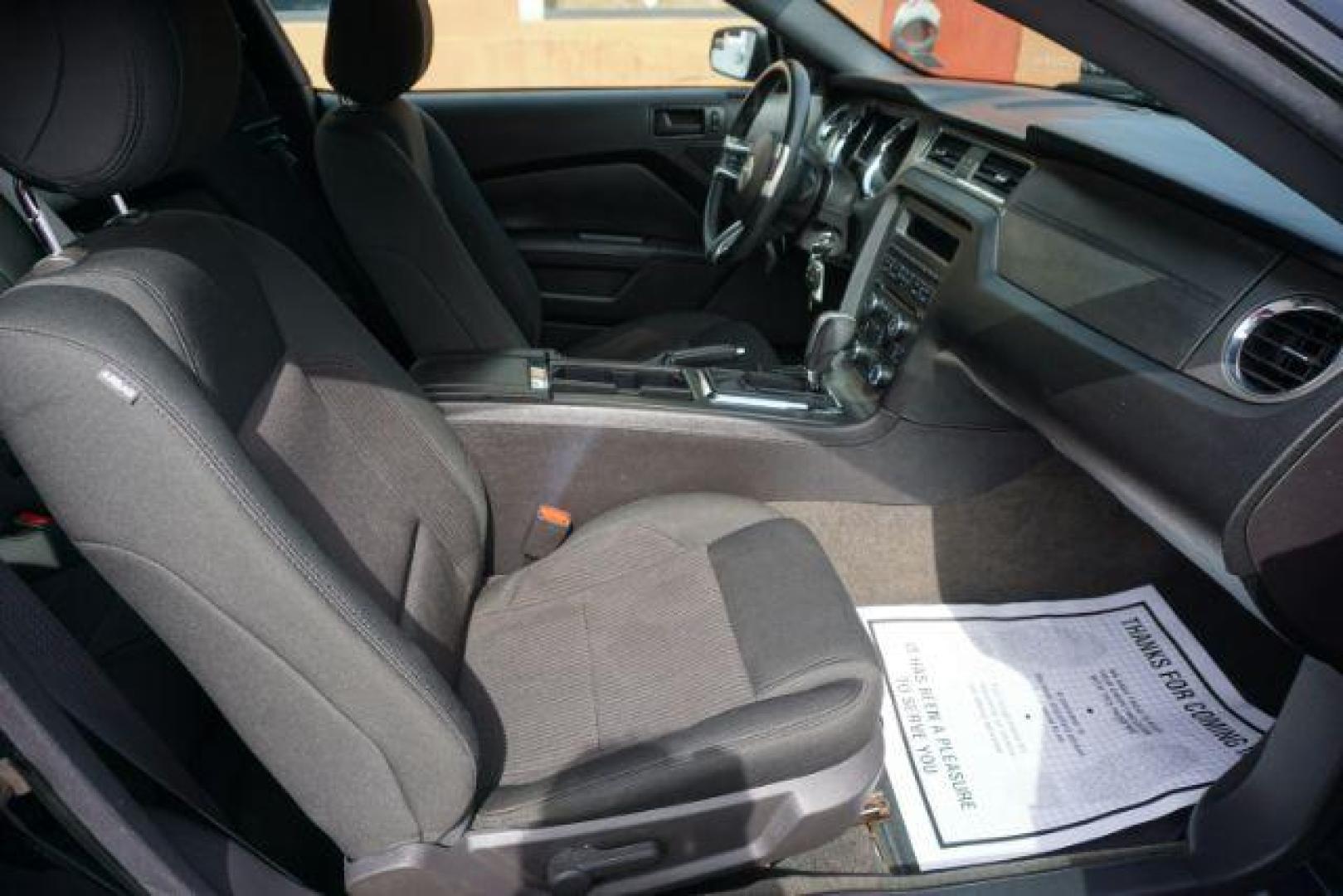 2014 Black /Charcoal Black FORD MUSTANG V6 (1ZVBP8AM1E5) with an 3.7L V-6 DOHC engine, located at 312 Centre Ave, Schuylkill Haven, PA, 17972, (570) 593-5278, 40.638130, -76.177383- Photo#60