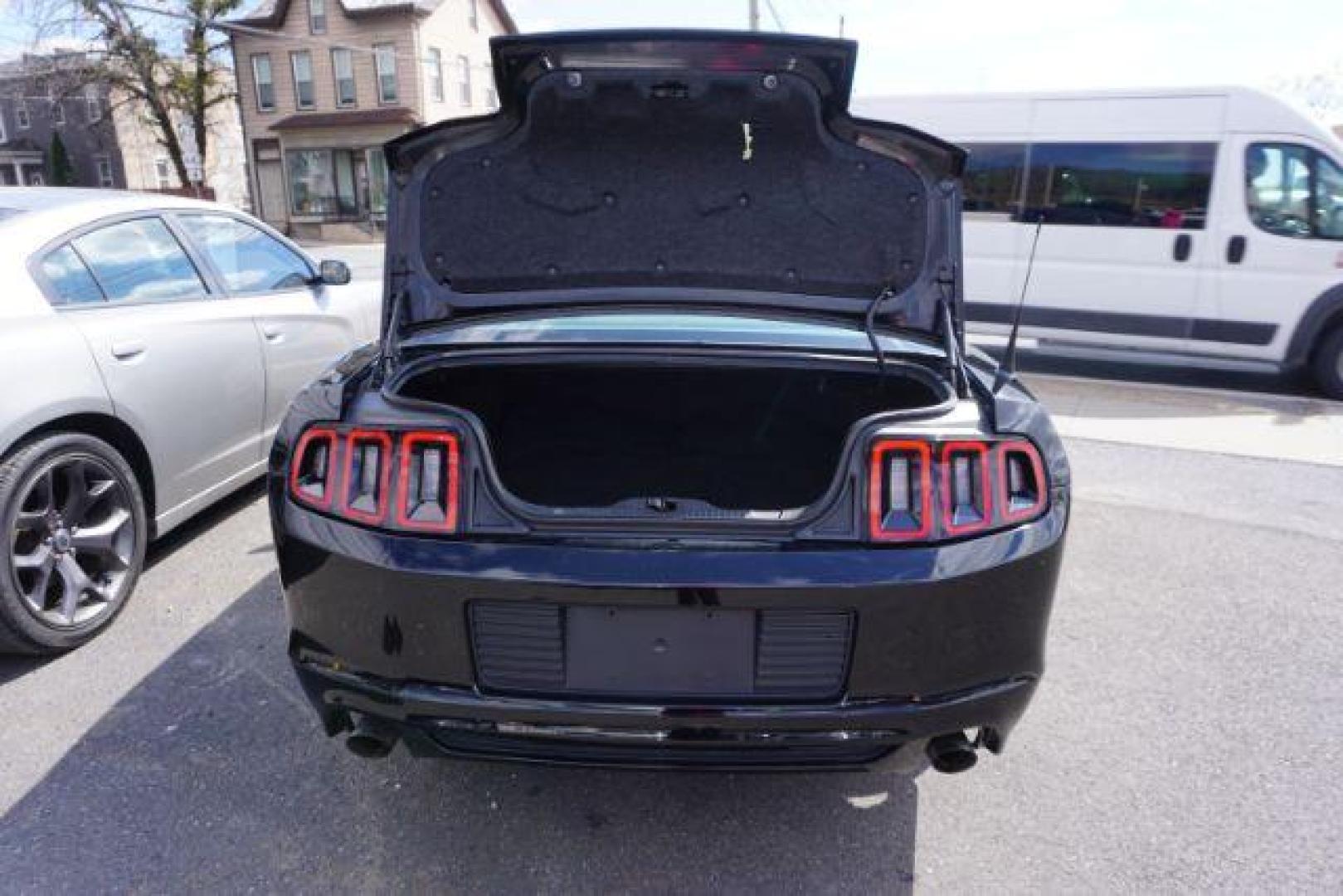 2014 Black /Charcoal Black FORD MUSTANG V6 (1ZVBP8AM1E5) with an 3.7L V-6 DOHC engine, located at 312 Centre Ave, Schuylkill Haven, PA, 17972, (570) 593-5278, 40.638130, -76.177383- Photo#62