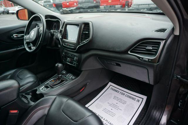 2019 Sting-Gray Clearcoat /Black JEEP CHEROKEE TRAILHAWK (1C4PJMBX4KD) , located at 312 Centre Ave, Schuylkill Haven, PA, 17972, (570) 593-5278, 40.638130, -76.177383 - Photo#75