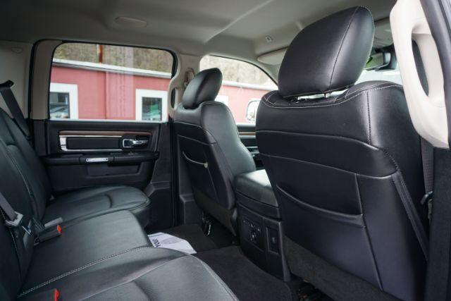 2018 Maximum Steel Metallic Clearcoat /Black Ram 1500 Laramie Crew Cab 4x4 6'4 Box (1C6RR7VM3JS) with an EcoDiesel 3L V-6 diesel direct injection engine, located at 312 Centre Ave, Schuylkill Haven, PA, 17972, (570) 593-5278, 40.638130, -76.177383 - Photo#30