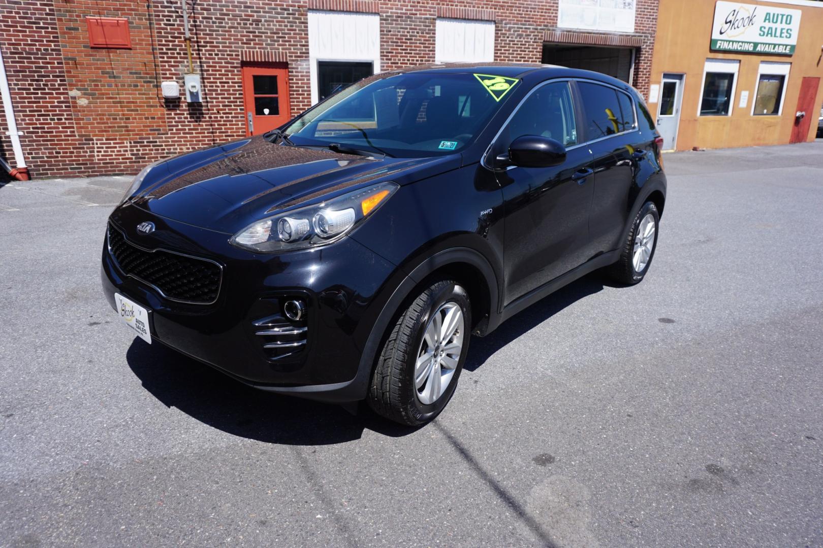 2019 BLACK CHERRY KIA SPORTAGE LX (KNDPMCAC8K7) with an 2.4L I4 engine, AUTOMATIC transmission, located at 312 Centre Ave, Schuylkill Haven, PA, 17972, (570) 593-5278, 40.638130, -76.177383- Photo#1